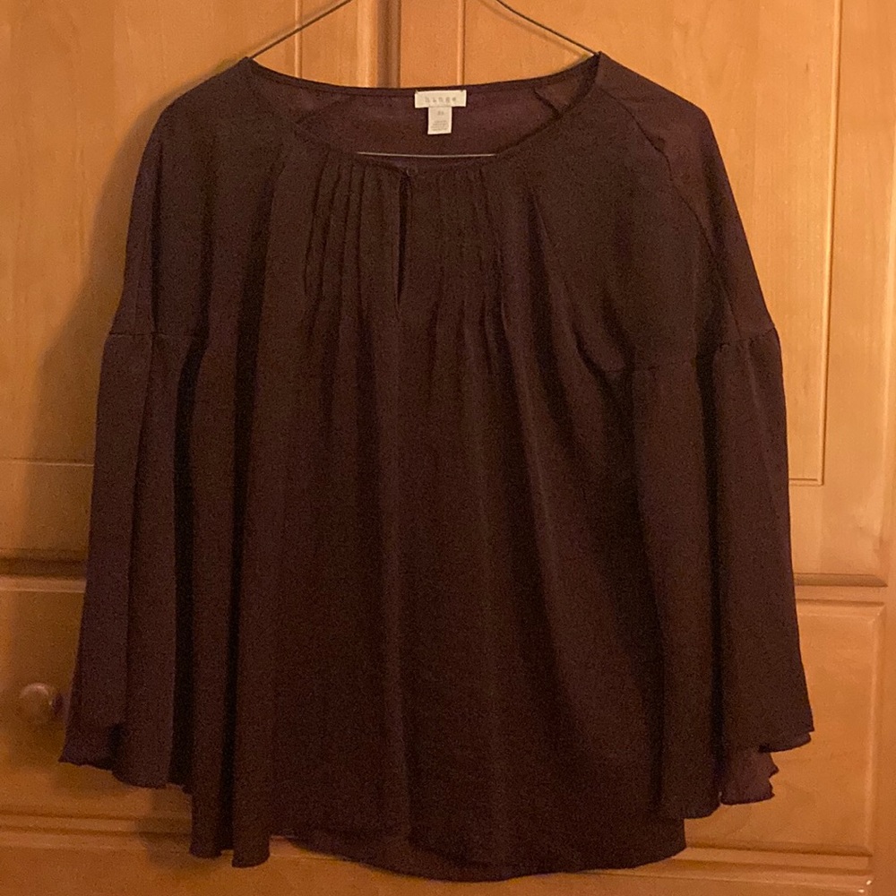 Purple blouse